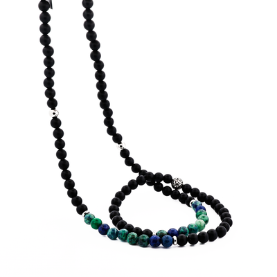 Beaded Stretch Neck Chain