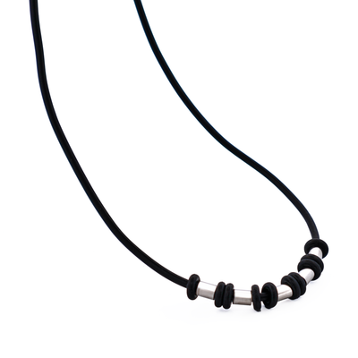 Stainless Steel Rubber Pendant
