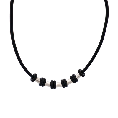Stainless Steel Rubber Pendant