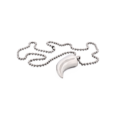 Stainless Steel Shark Tooth Pendant