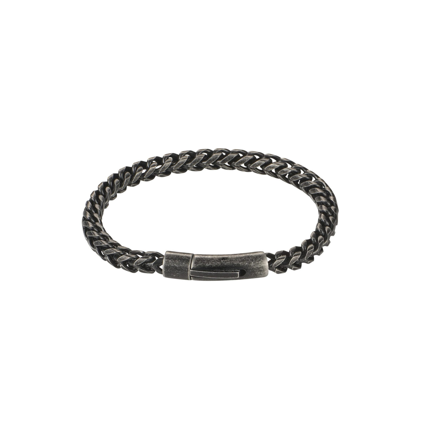 Ion Antique Plated Link Stainless Steel Chain Bracelet