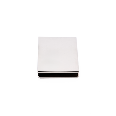 Rhodium plated Money Clip