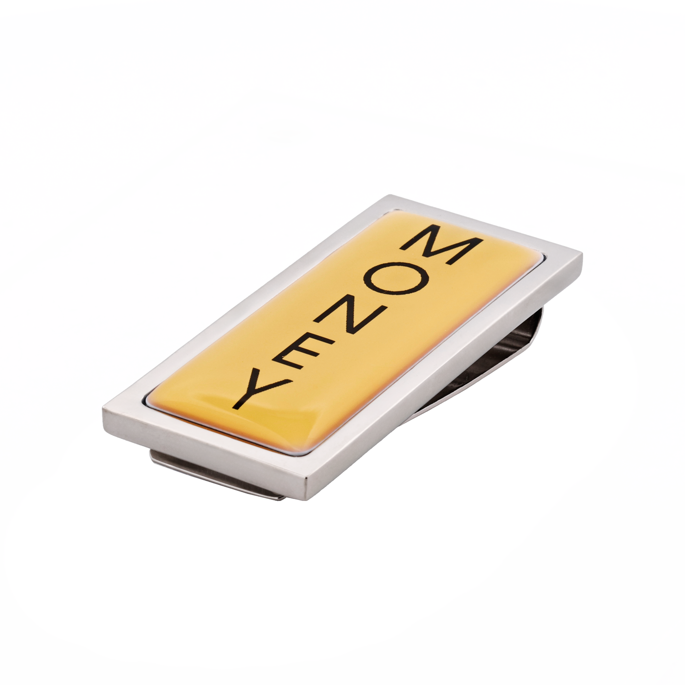 Rhodium Plated & Resin $ Money Clip