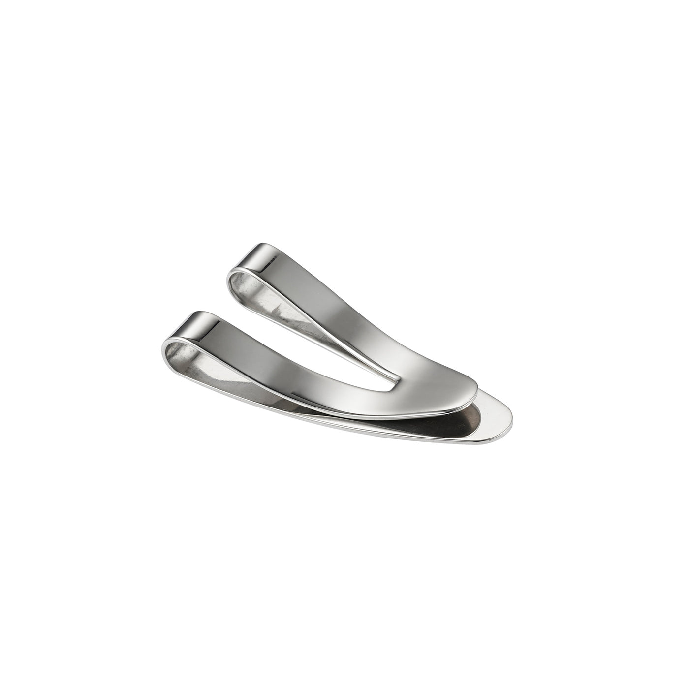 Polished Stainless Steel V Shaped Money Clip