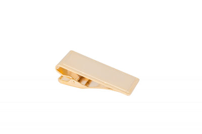 Gold Plated Hinged Money Clip