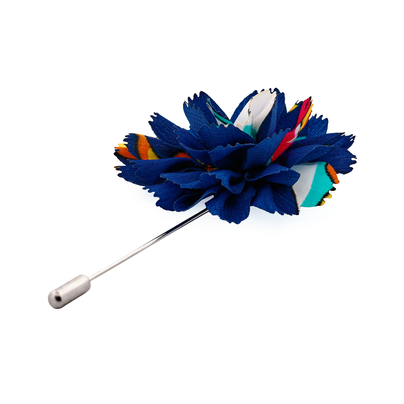 Multi Colored Flower Lapel Pin