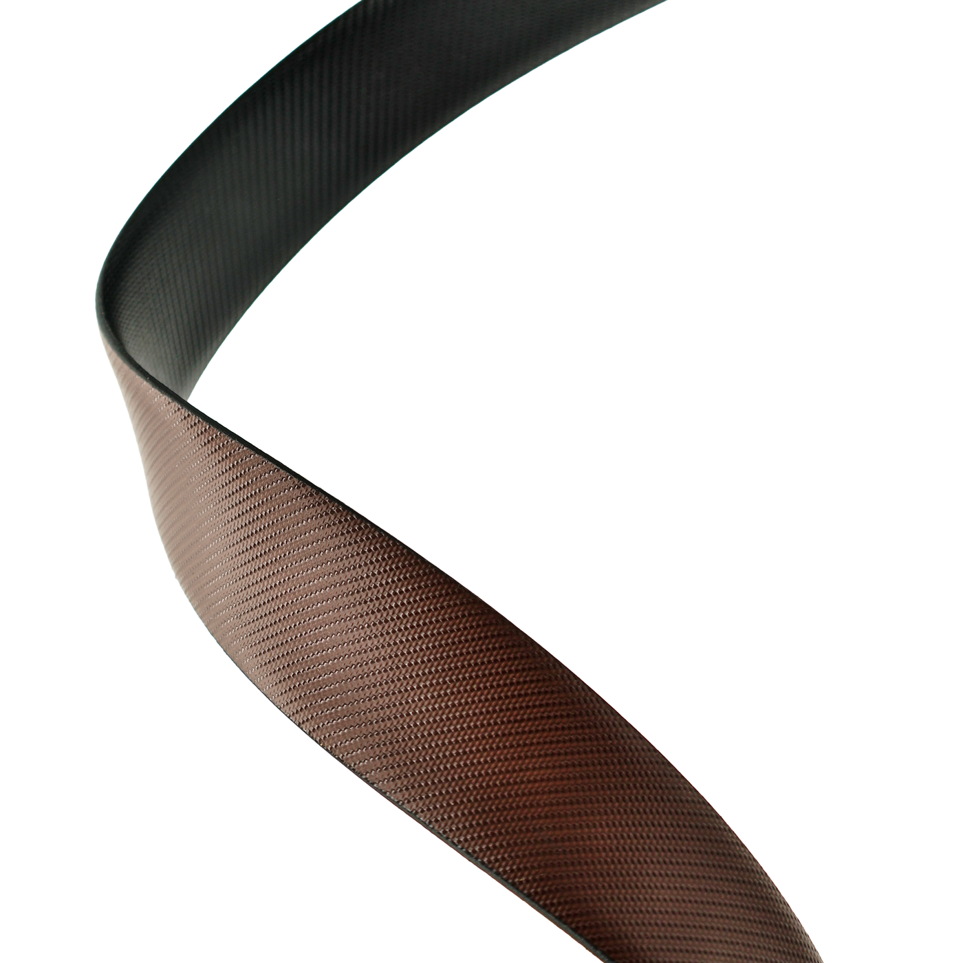 Black Brown Leather Belt Strap