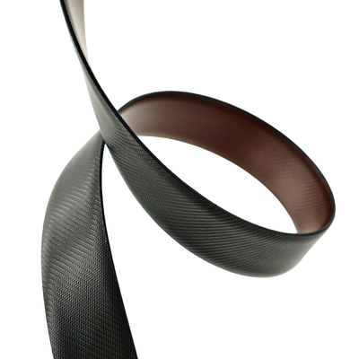 Black Brown Leather Belt Strap