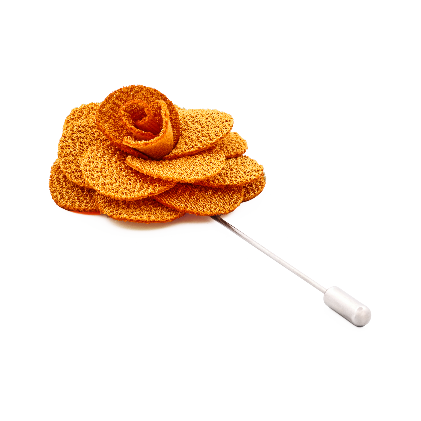 Yellow Flower Lapel Pin