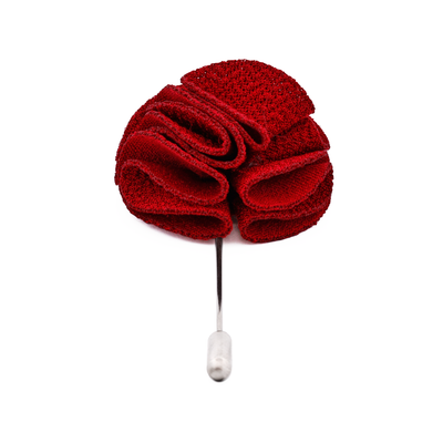 Red Rose Lapel Pin
