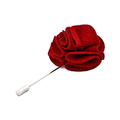 Red Rose Lapel Pin