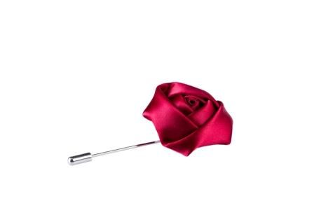 Red Rose Lapel Pin