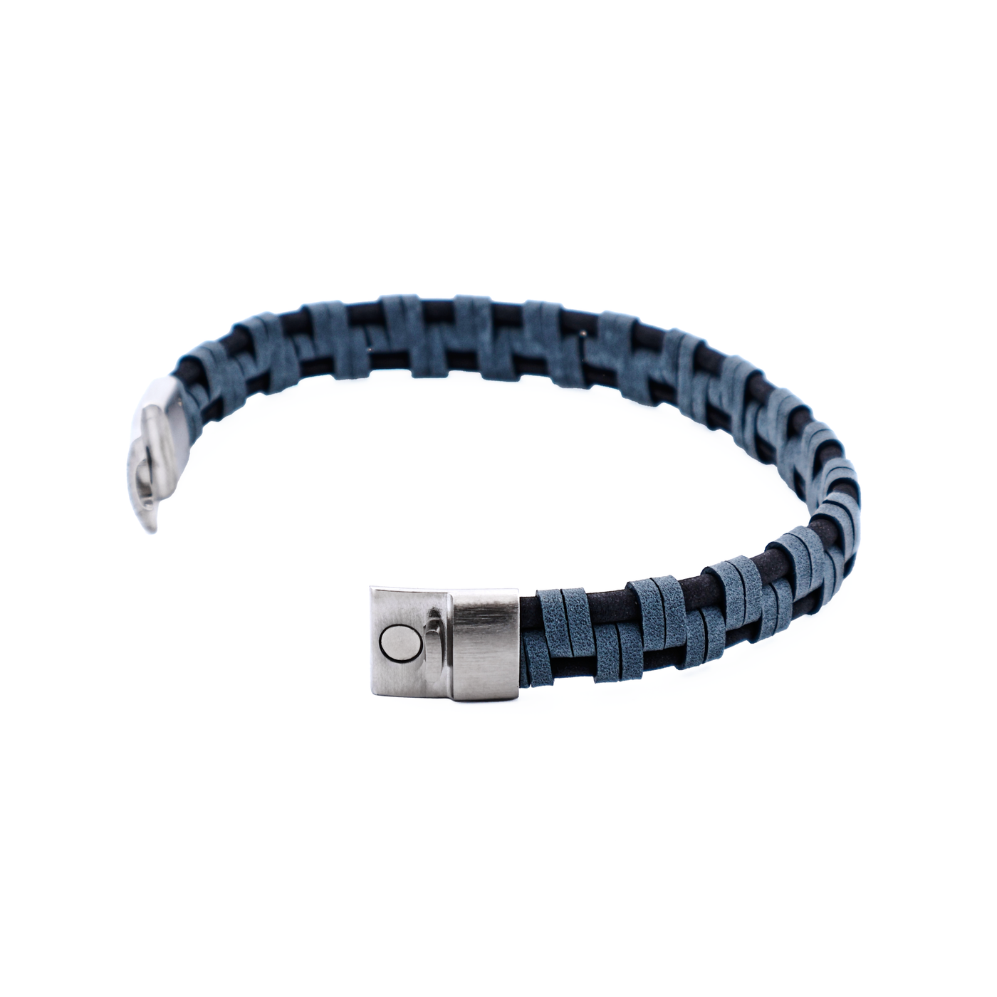 Braided Italian Leather Bracelet