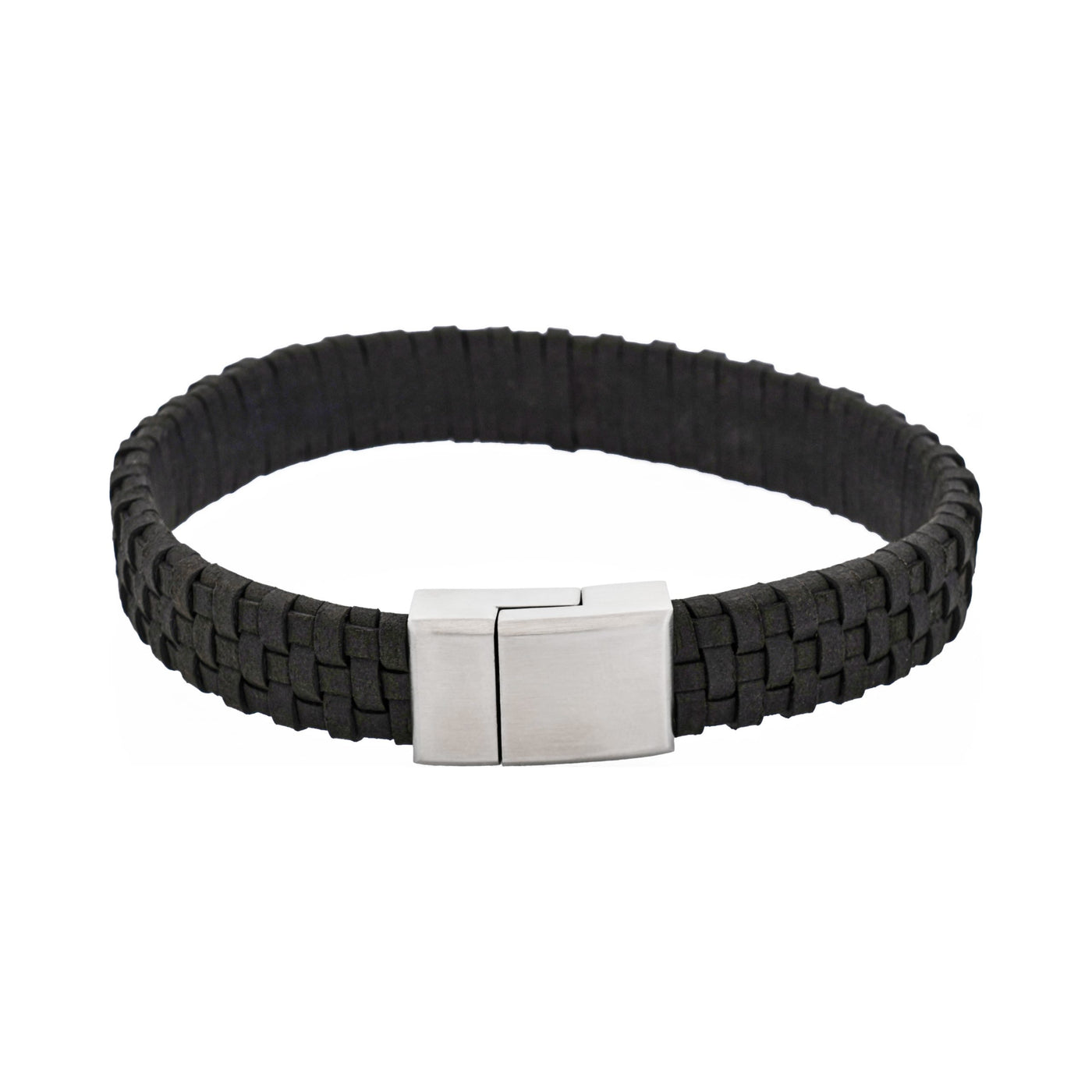 Braided Italian Leather Bracelet