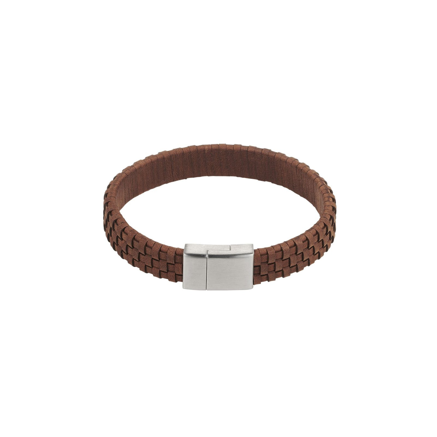 Braided Italian Leather Bracelet