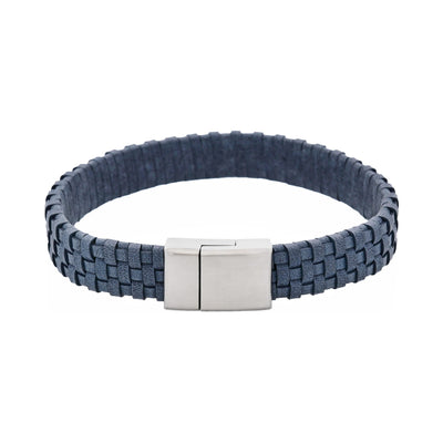 Braided Italian Leather Bracelet