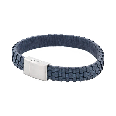 Braided Italian Leather Bracelet