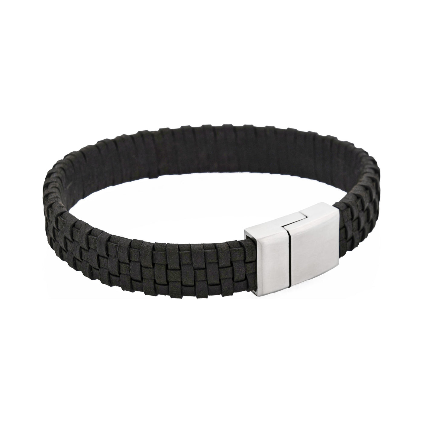 Braided Italian Leather Bracelet