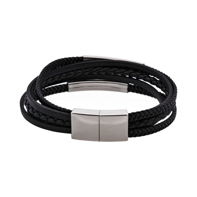 Black multi strand Bracelet