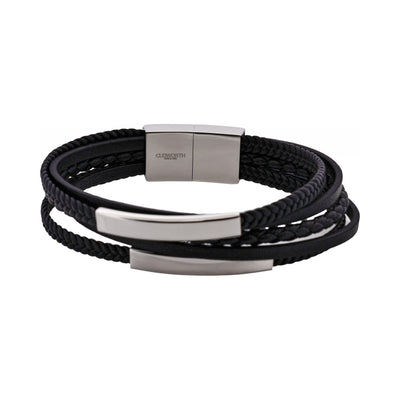 Black multi strand Bracelet
