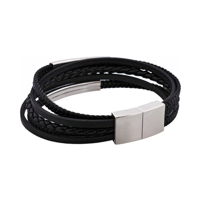 Black multi strand Bracelet