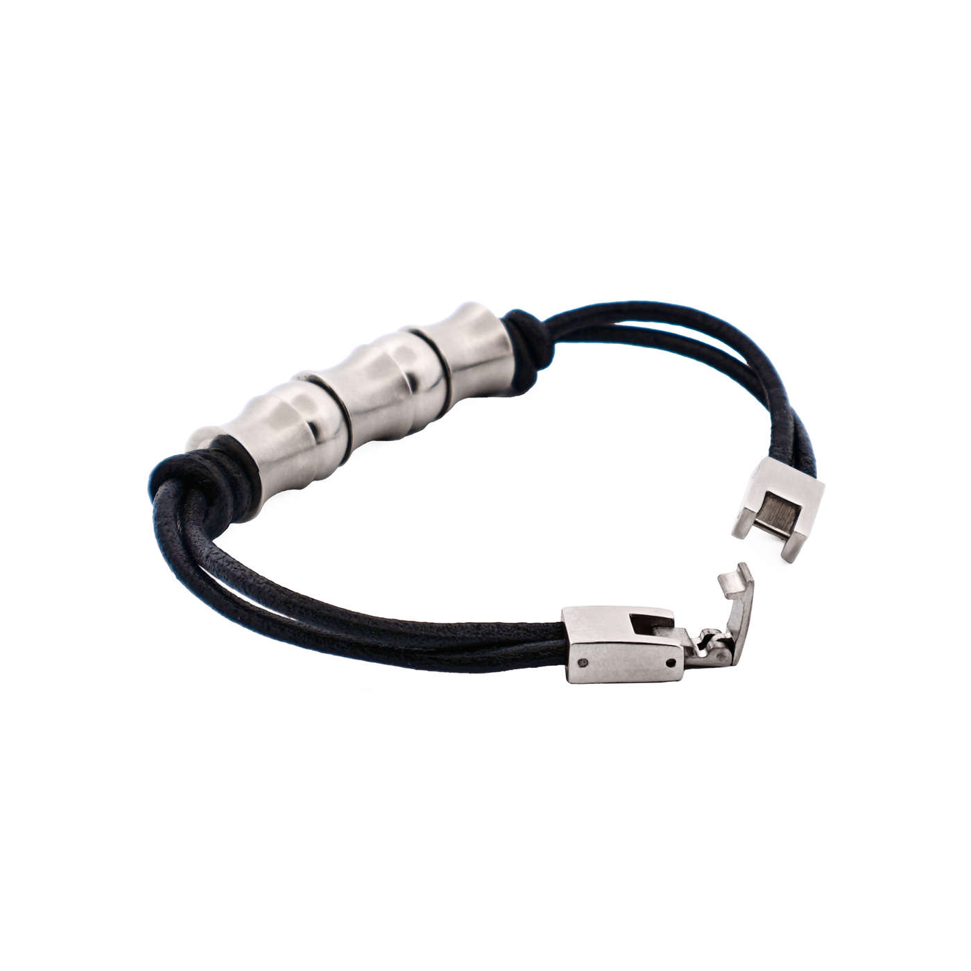 Stainless Steel Beaded Bracelet