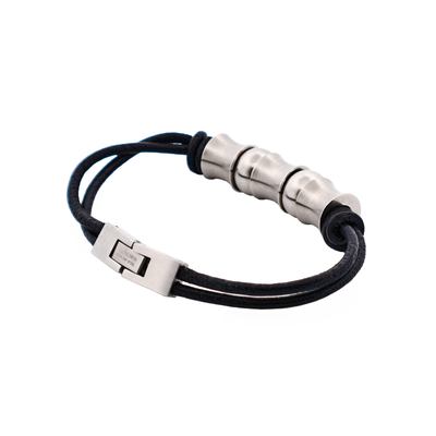 Stainless Steel Beaded Bracelet