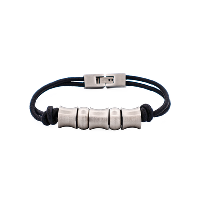 Stainless Steel Beaded Bracelet