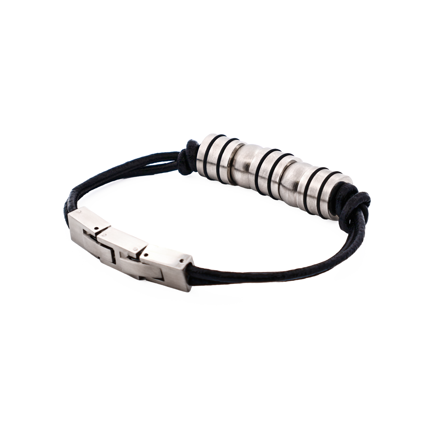 Stainless Steel Beaded Bracelet