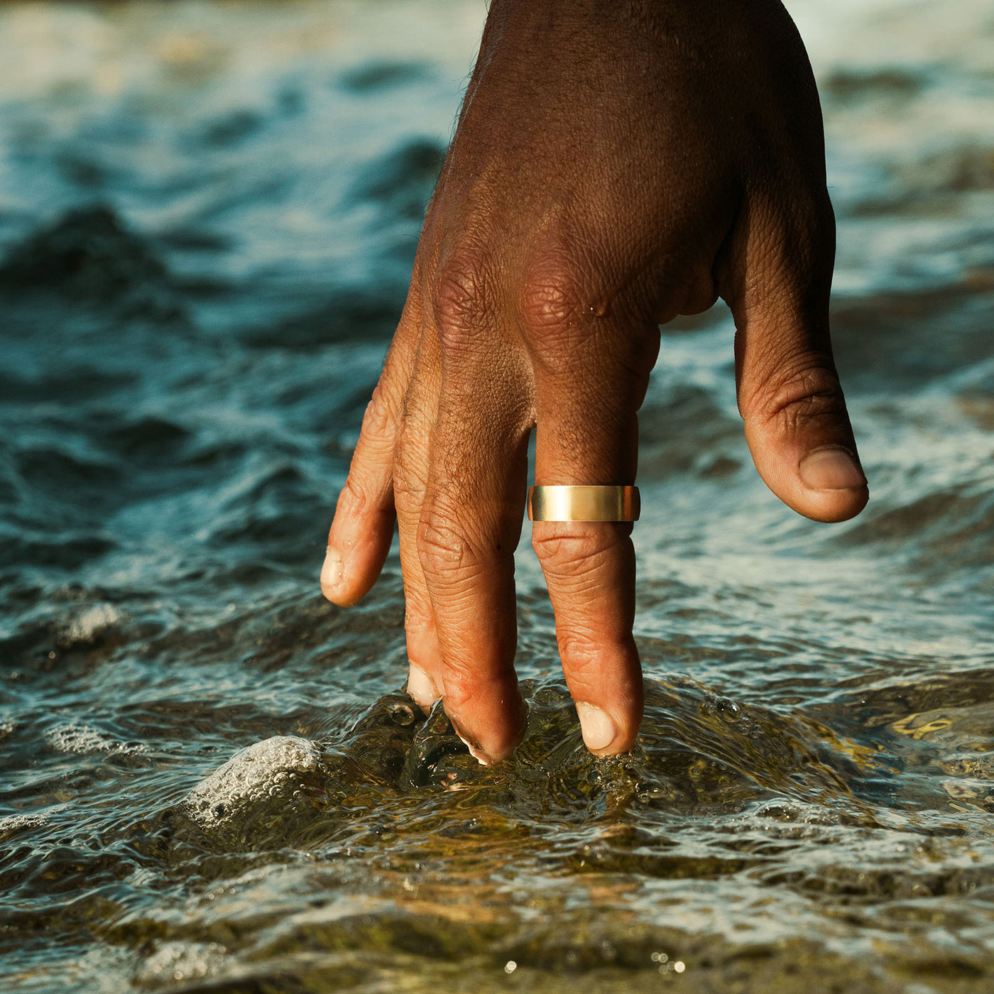 IP Gold Stainless Steel Ring