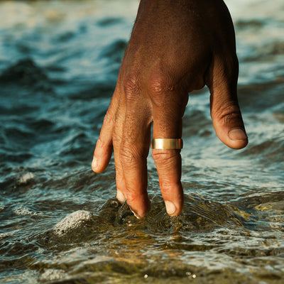 IP Gold Stainless Steel Ring