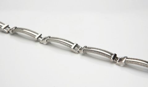 Stainless Steel/wire Bangle