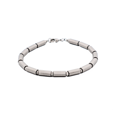Stainless Steel Tube Link Bracelet