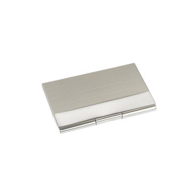 Brown Pu Business Card Holder