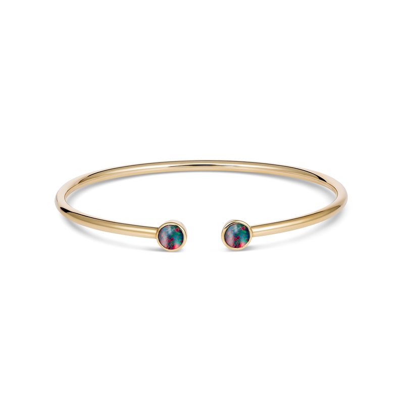 9ct Yellow Gold Adjustable Cuff Bangle