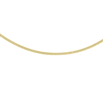 9ct Yellow Gold Adjustable Heart Slider Curb Chain Necklace 56cm – Alexander Jewellers Australia