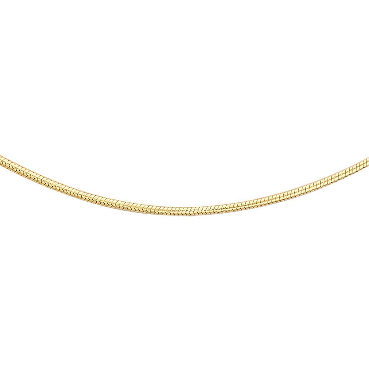 9ct Yellow Gold Mini Round Snake Chain Necklace 45cm – Alexander Jewellers Australia
