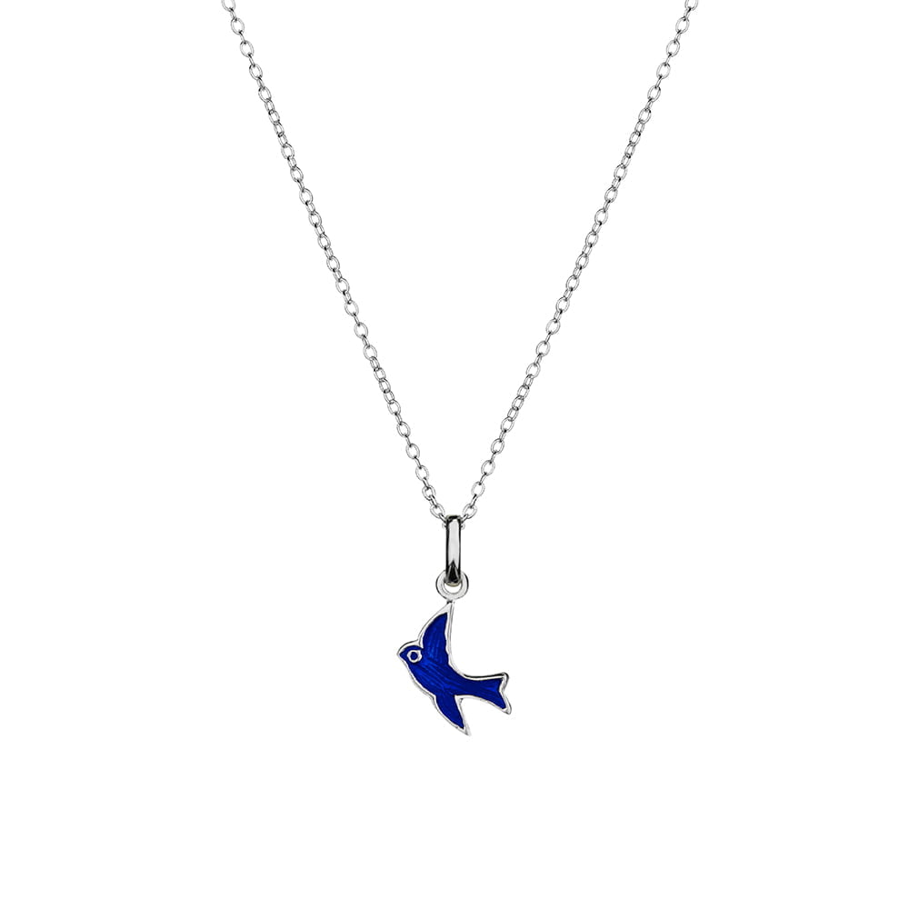 Children’s Blue Bird Necklace