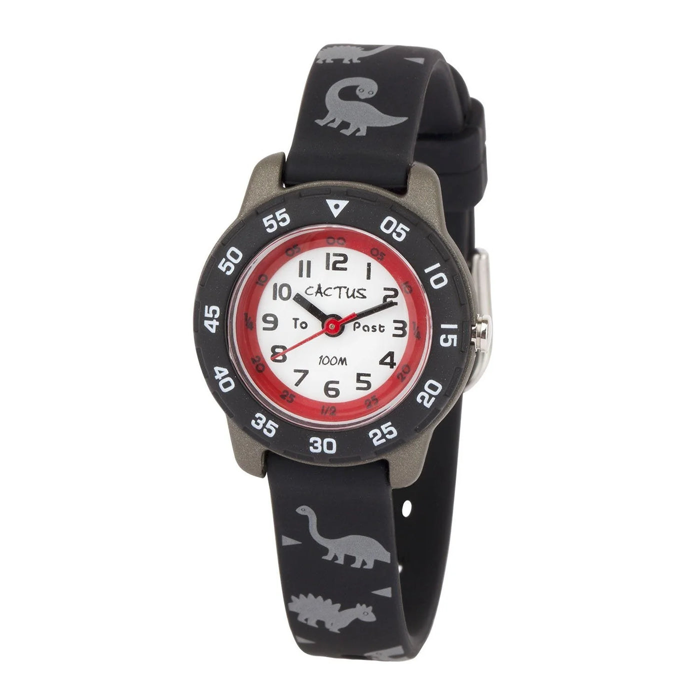 Junior - Time Teacher - Black / Dinosaur.