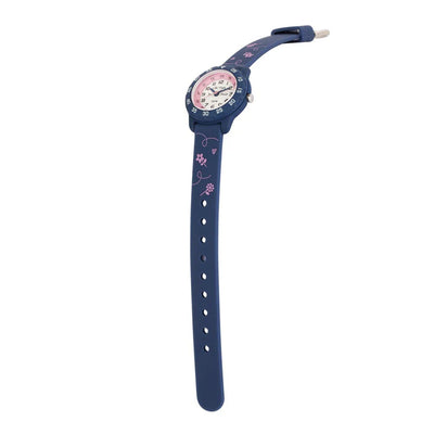 Junior Time Teacher Blue & Pink flowers