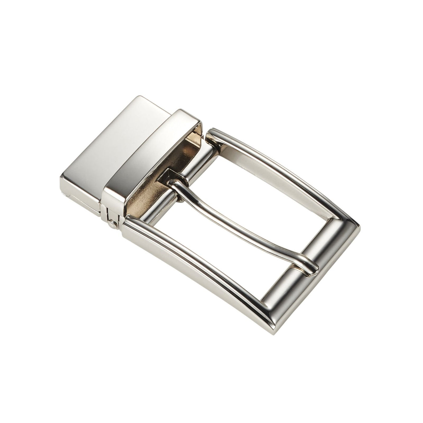 Polished Nickel Belt Buckle
