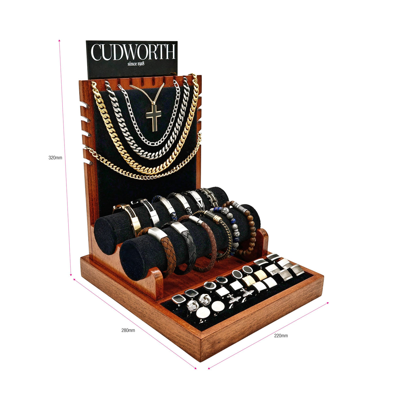 Cudworth Fully Stocked Counter Display Stand