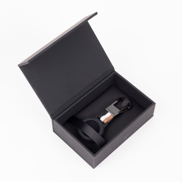 Hugo Boss Key Ring with Air Tag holder Iconic
