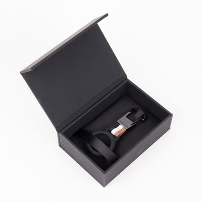 Hugo Boss Key Ring with Air Tag holder Iconic