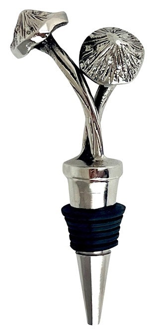 Highland Mushroom Bottle Stopper – Stainless Steel Wine Saver
