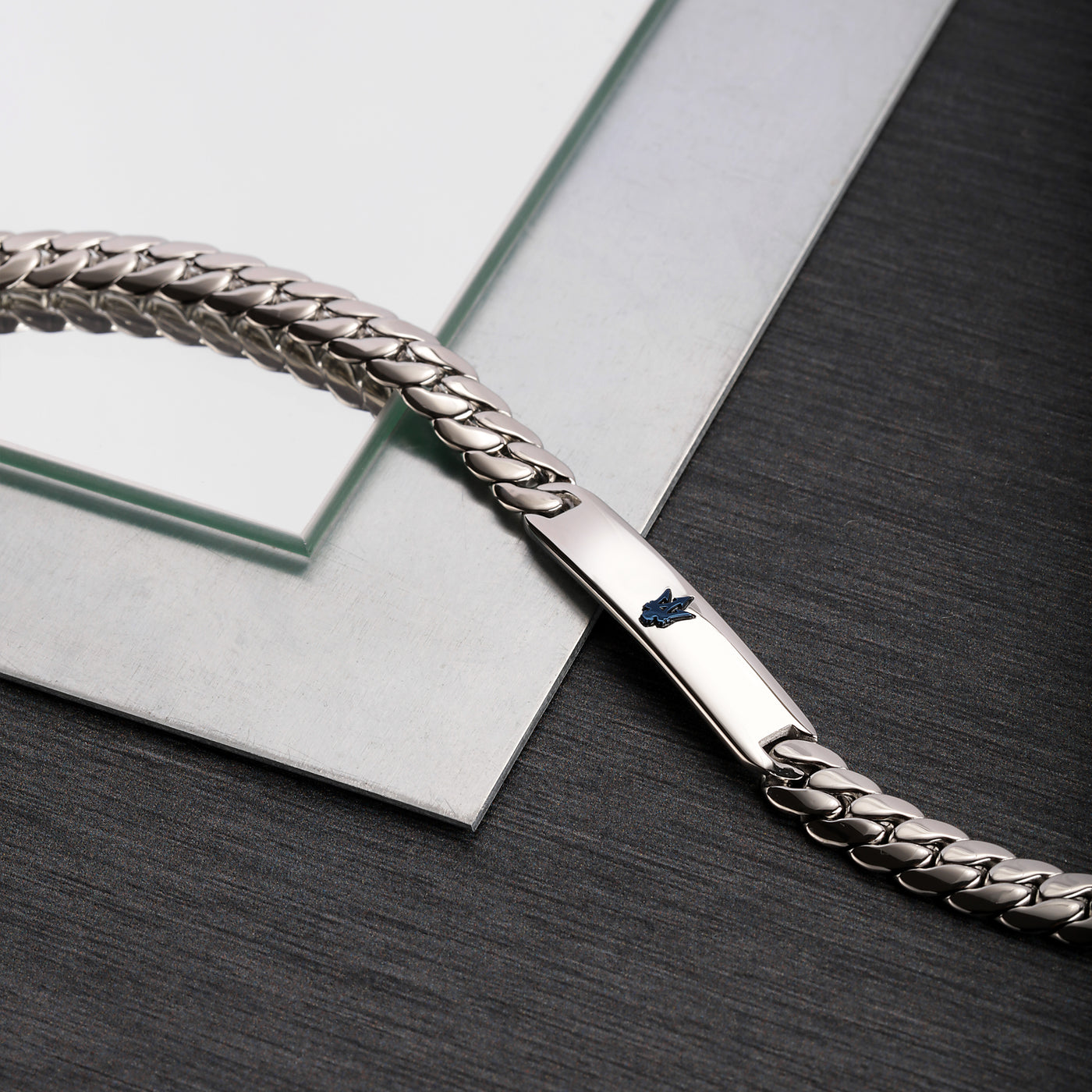 Maserati Blue Trident 22cm Bracelet