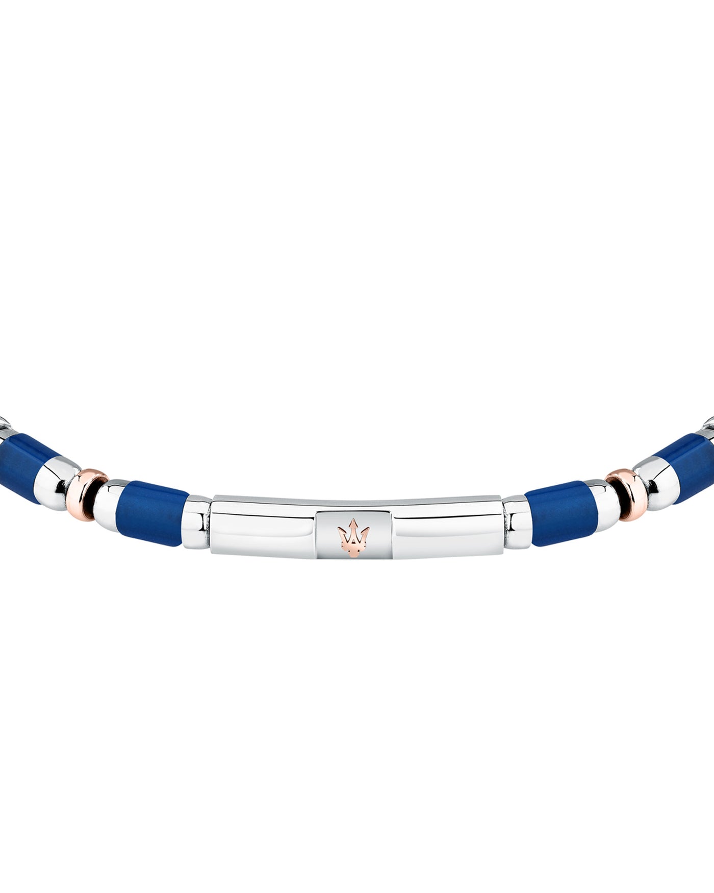 Maserati Men's Iconic Agate Blue Bracelet