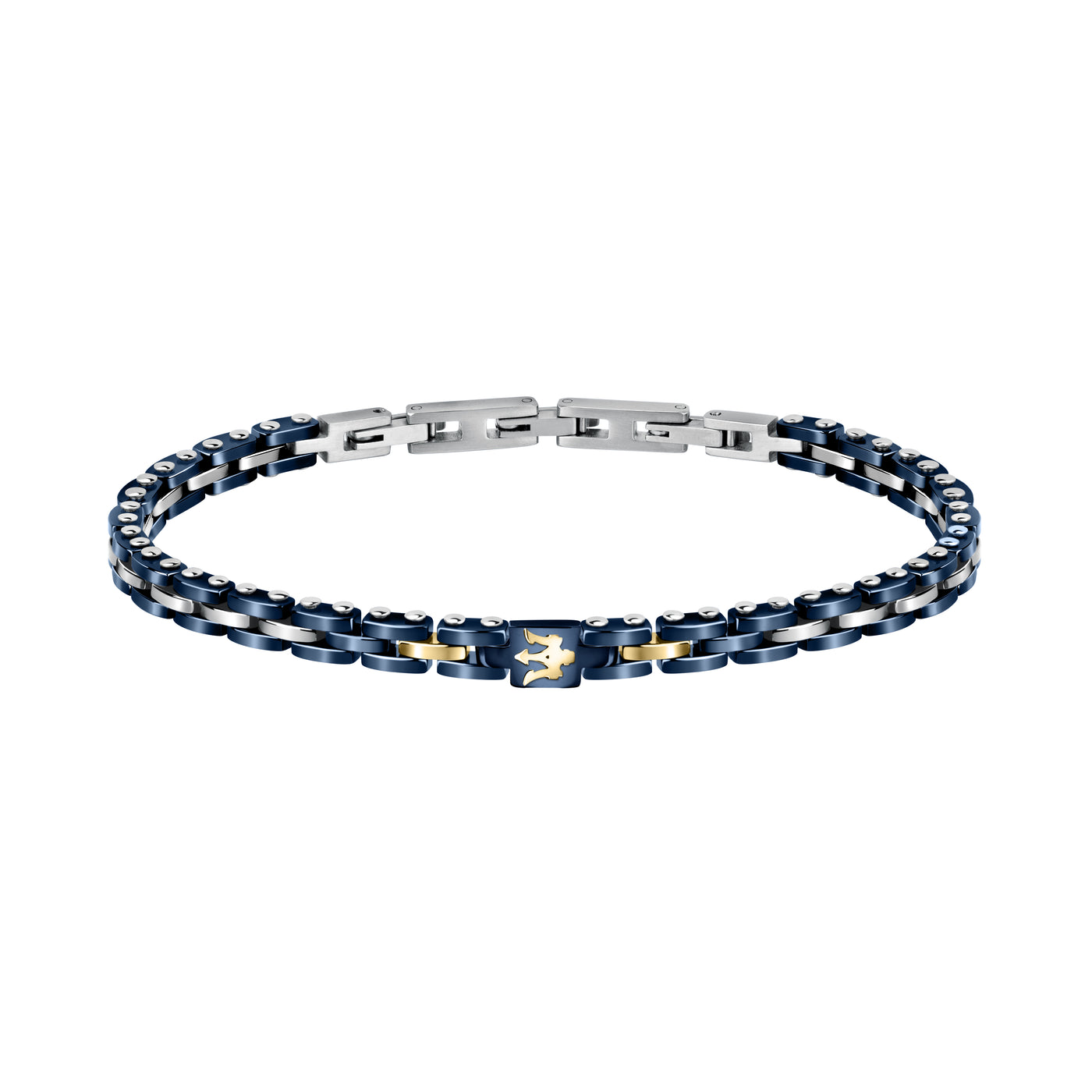 Maserati Ceramic Blue and Gold Bracelet