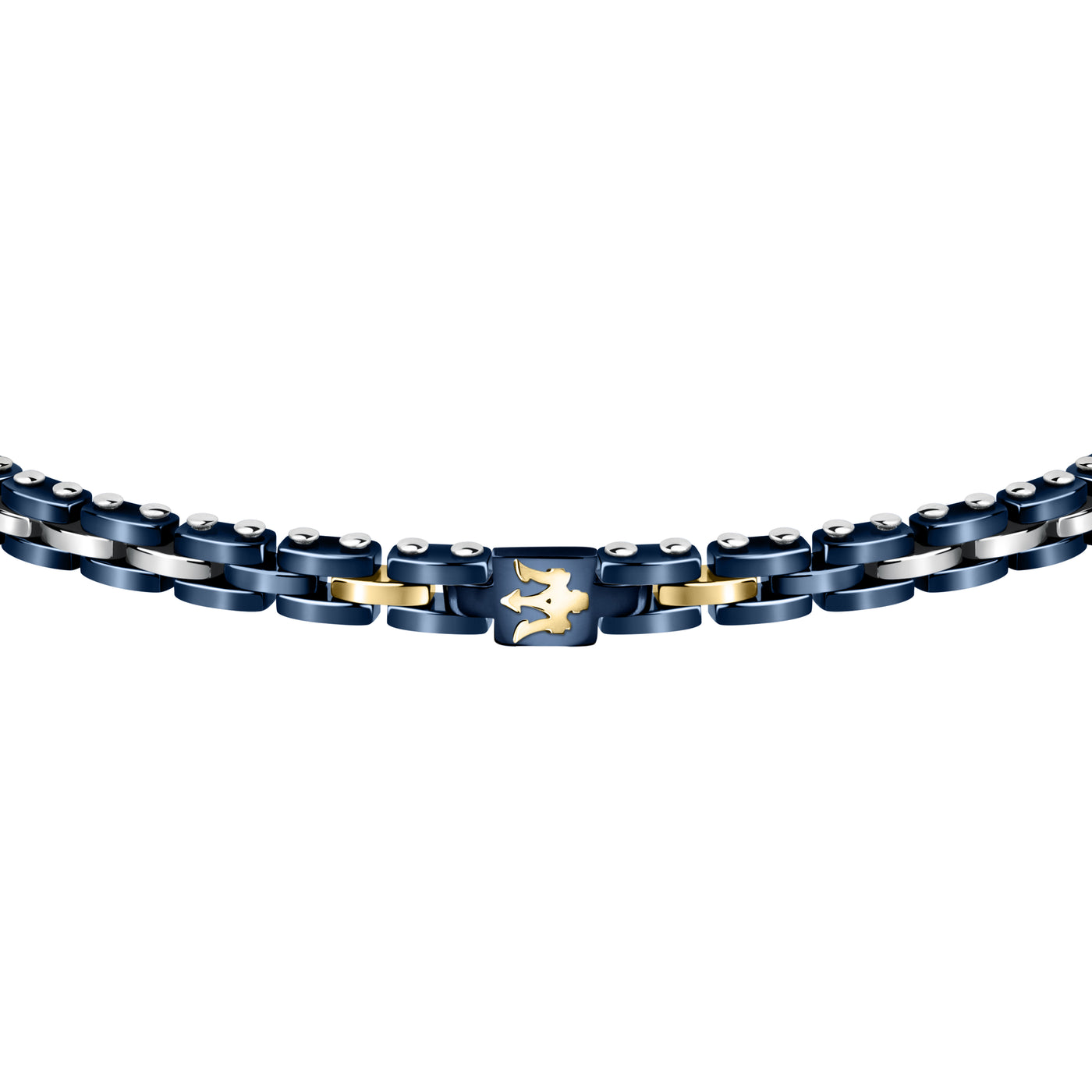 Maserati Ceramic Blue and Gold Bracelet