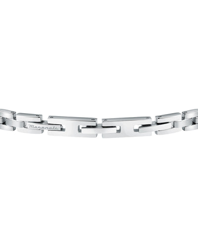 Maserati Men's Stainless Steel Rose Gold Bracelet
